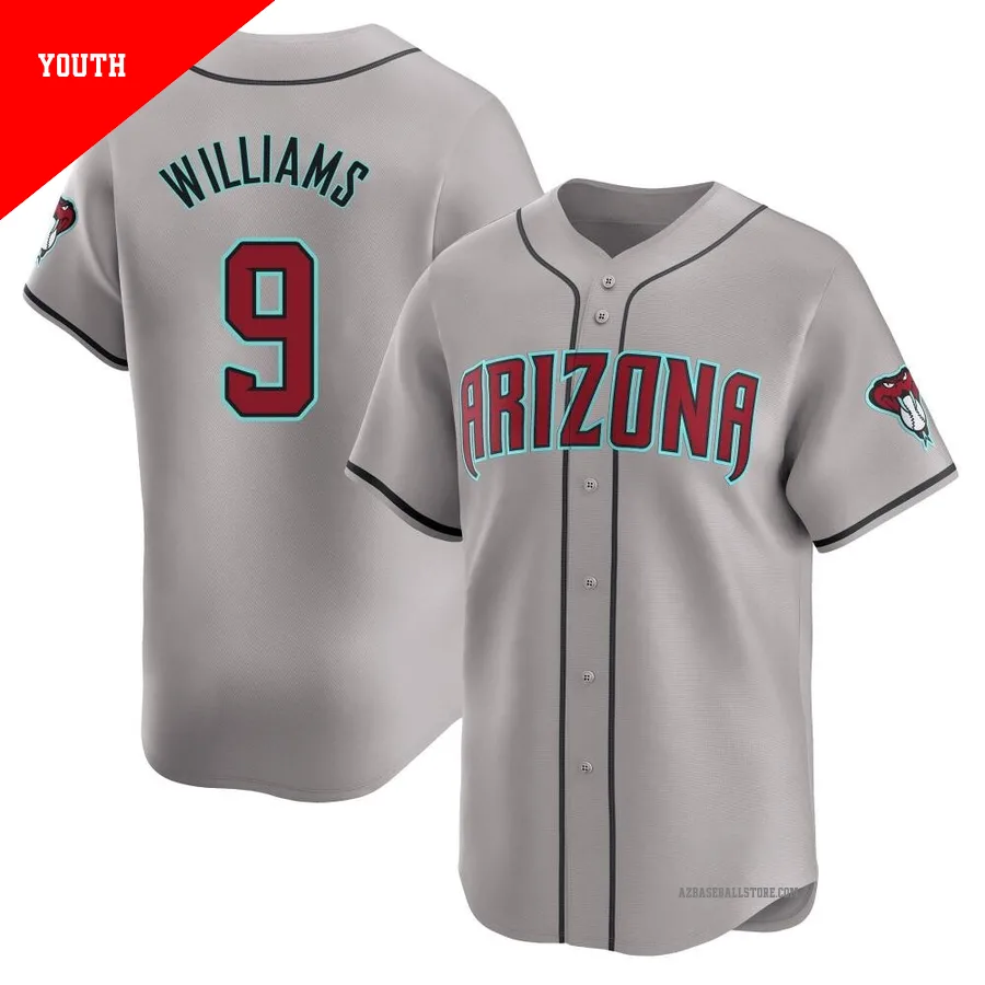 Youth Matt Williams Arizona Diamondbacks ＃9 Gray Limited - Away Jersey